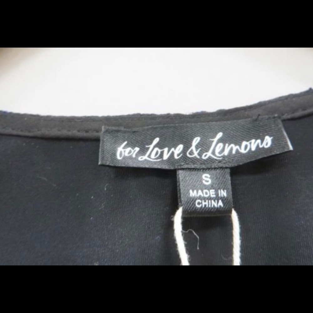 *Sold * For Love & Lemons Lyla Cocktail Dress new with tags size small blue, - Picture 15 of 16